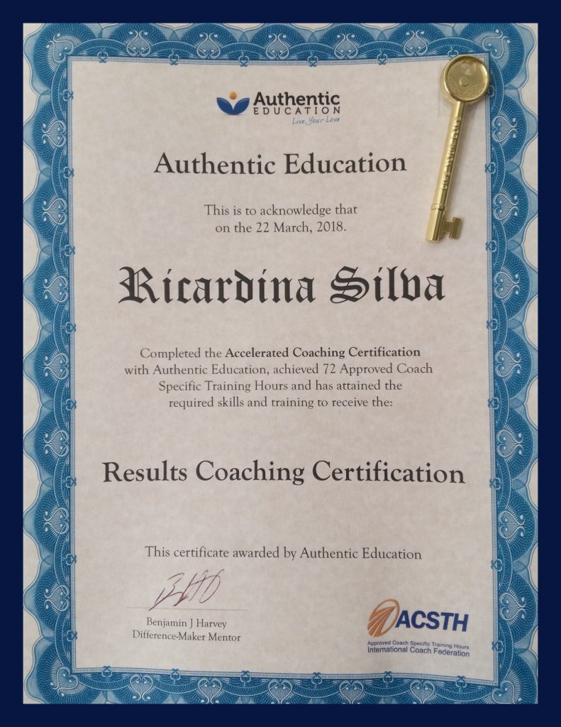 Results Coaching Certificate - Transform-Lives.com