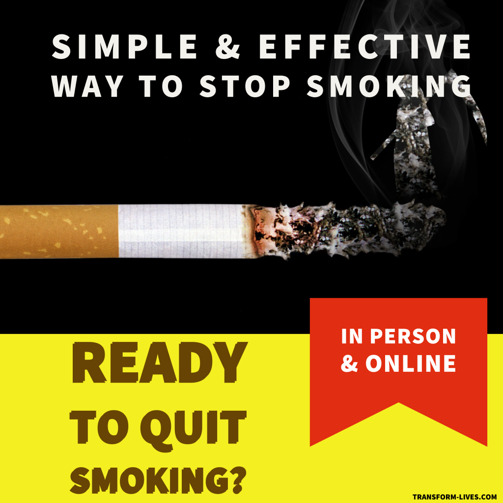 Stop Smoking Simple and Effective - Transform-Lives.com